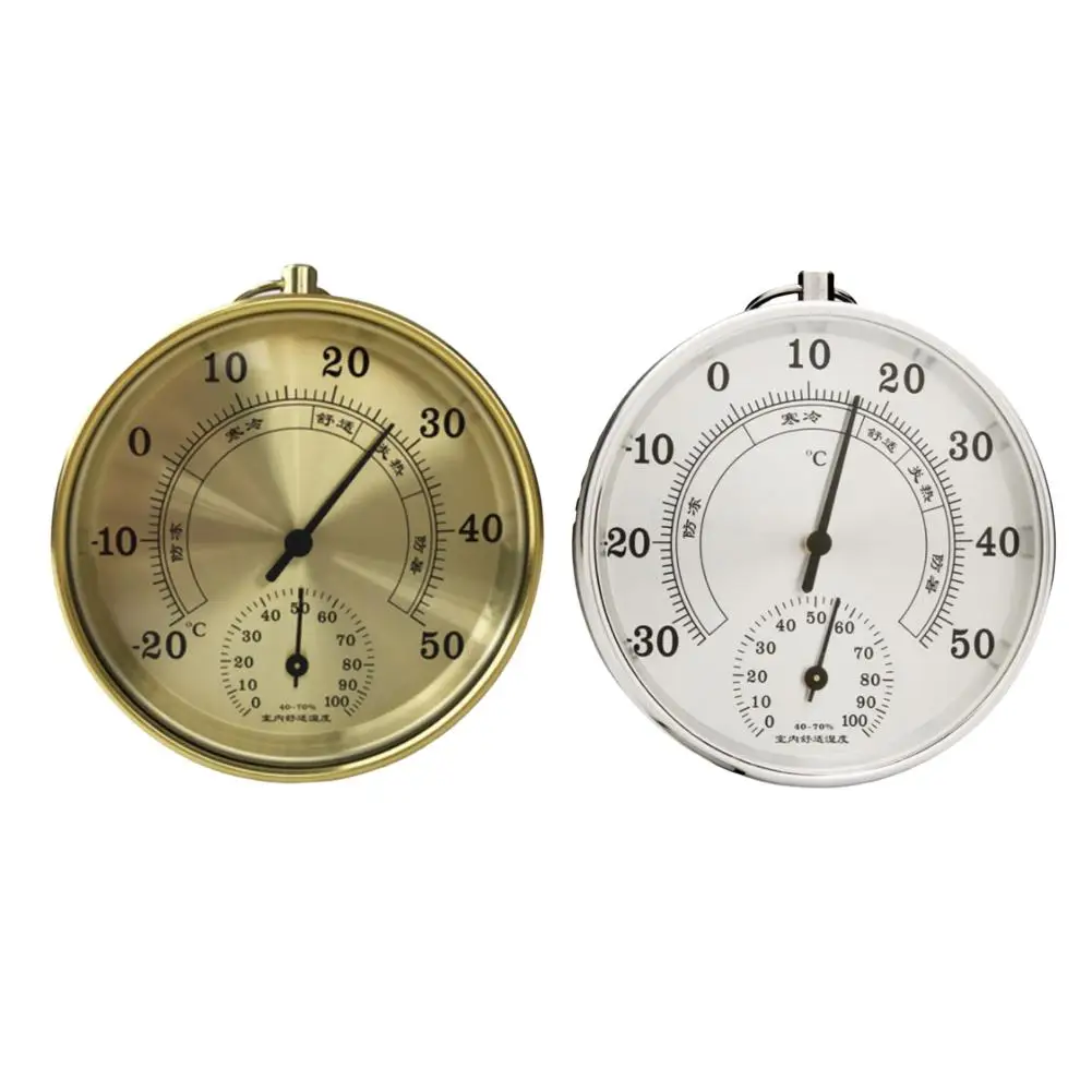

Hanging Thermometer Hygrometer Weather Station Barometric Pressure Temperature Humidity Measures Simplicity Easy Reading Display