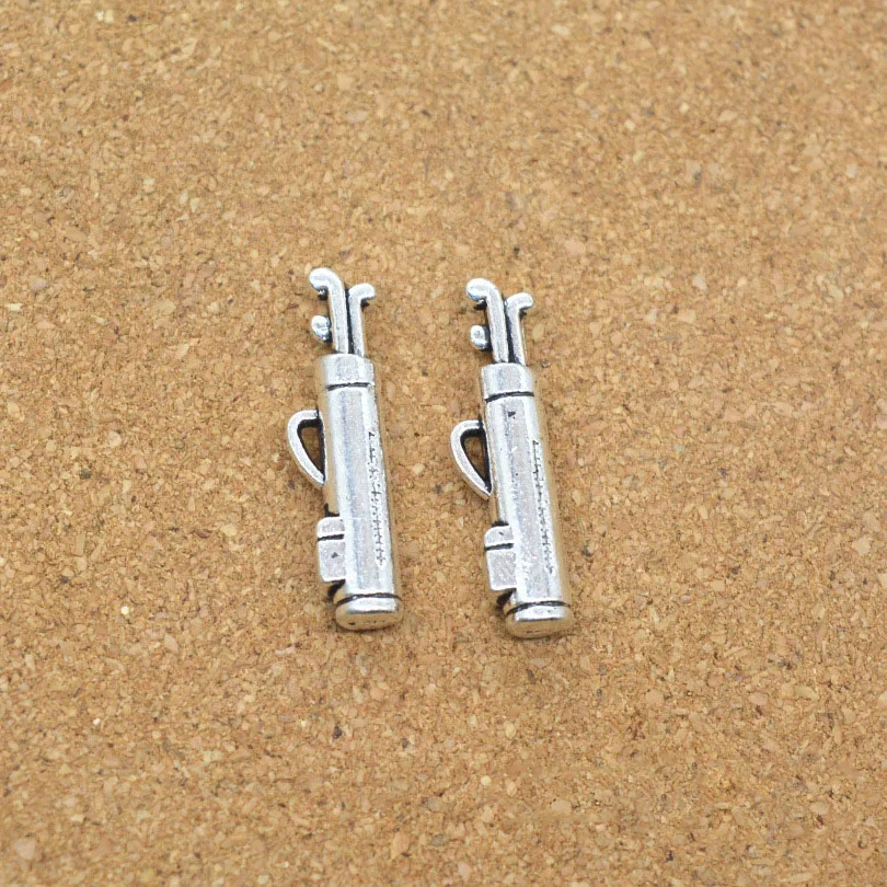 

10PCS/Lot Pendants Gold Color Alloy Golf bucket Charms For DIY Bracelet Necklace Jewelry Making DIY Jewelry Findings