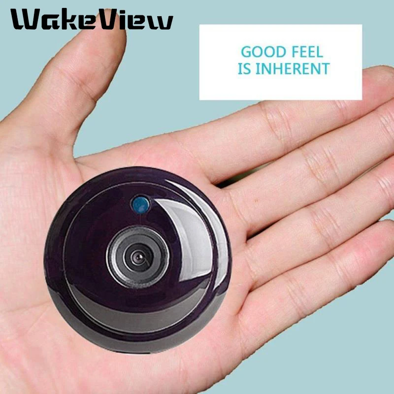 WakeView Mini Wifi 960P HD IP Camera Wireless CCTV IR Night Vision Motion Detection 2-Way Audio Motion Tracker Home Security Cam