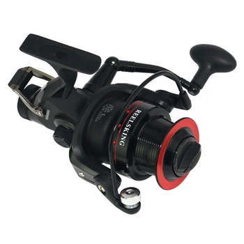 

New metal long throw Fishing Reels 13+1 bearing 5.2:1KGG3000-6000 series Free shipping spinning Fishing Reels