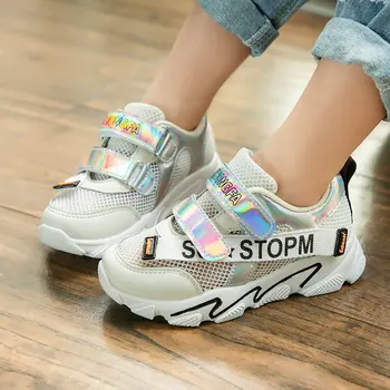 

Children Sports Shoes for Boys Girls Sneakers Spring Autumn Mesh Breathable Boys Running Shoes Lightweight Kids Shoes Casual