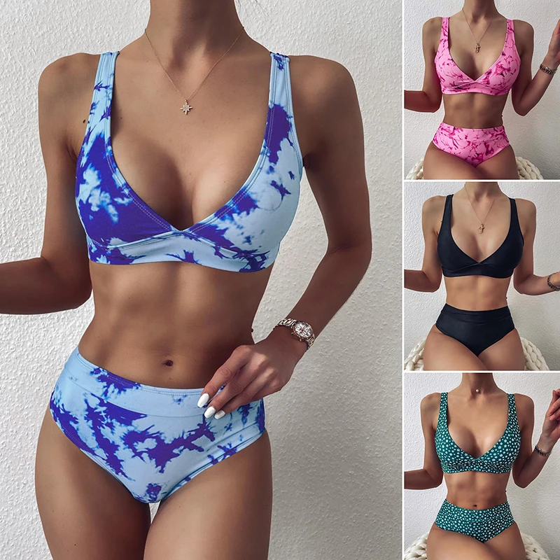 Сексуальное бикини женский купальник с эффектом пуш ап 2020 бразильский комплект