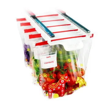 

Hanging Storage Rack Refrigerator Hanging Plastic Storage Clip Anti-skid Rail Tray Kitchen Tool Refrigerator Storage Rack