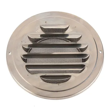 

100mm Stainless Steel Round Circle Air Vent Grille Ducting Ventilation Cover