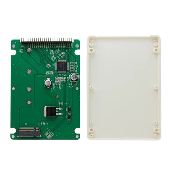 

M.2 NGFF B+M Key SATA SSD to 44 Pin 2.5 IDE Converter Adapter Card with Case