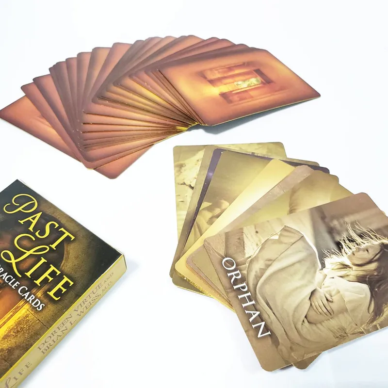 Новая настольная игра Past life cards руководство-гадание fate tarot колода настольная игра 44 карты/наборы