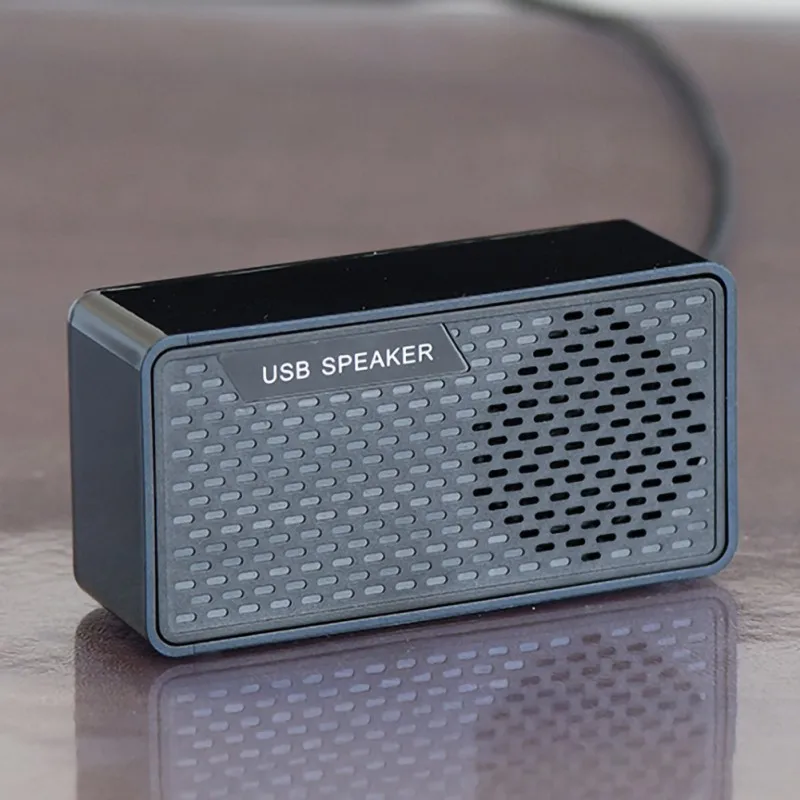 Портативный музыкальный мини-динамик, простой, питание от USB, подключи и играй, громкий динамик, сабвуфер для ноутбука, компьютера, Телефона T9