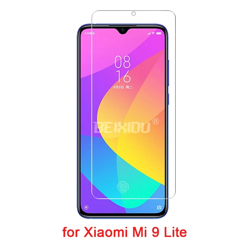 2 шт Полное закаленное стекло для Xiaomi Mi 9 Lite защита экрана закаленное стекло для Xiaomi Mi 9 Lite защитная пленка - Цвет: for Xiaomi Mi 9 Lite