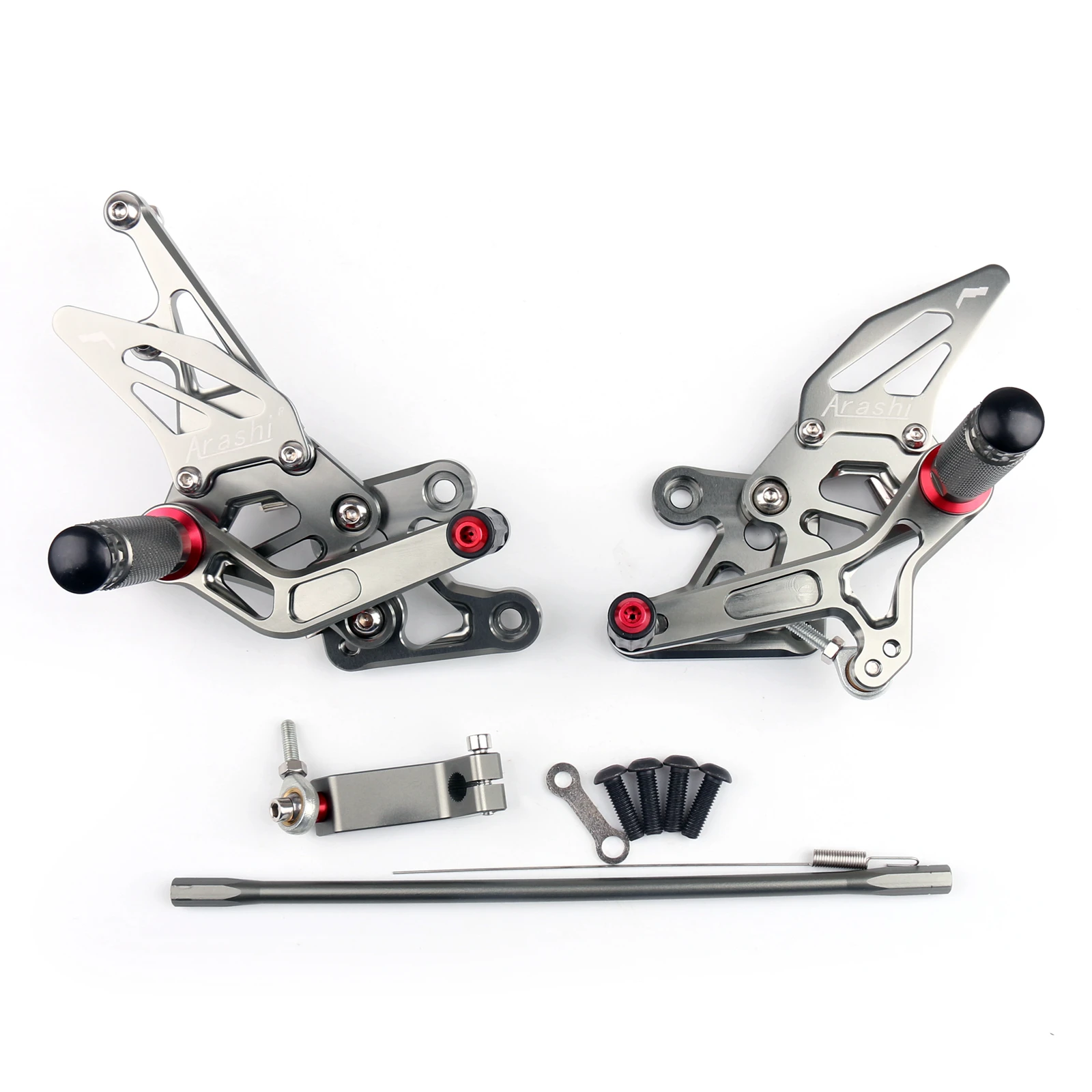 Areyourshop для Yamaha FZ1 2006- FZ8 2010-2013 Регулируемый CNC Rider задний Набор подставка для ног задняя подставка колышки двигателя