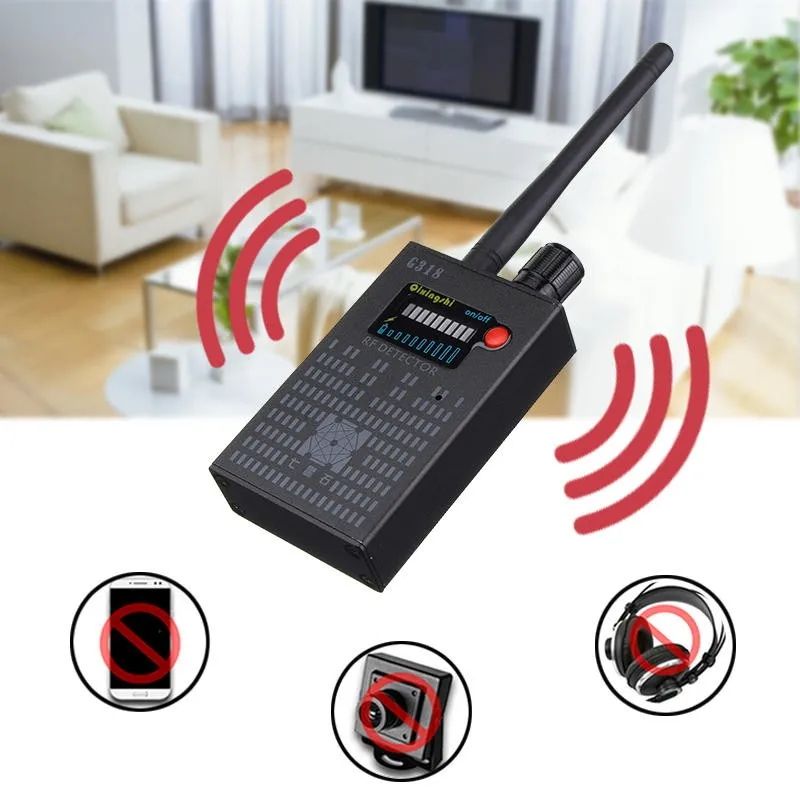 Лучший 1 МГц-8000 МГц Беспроводной сигнальный детектор радиоволны, Wi-Fi, детектор Камера полный диапазон RF детектор G318