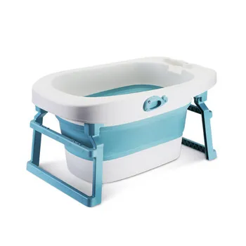 

Baby Bath Folding Bath Bucket Large Bath Bucket Neonatal Swimming Baby Bath Bath Children Bath Bucket
