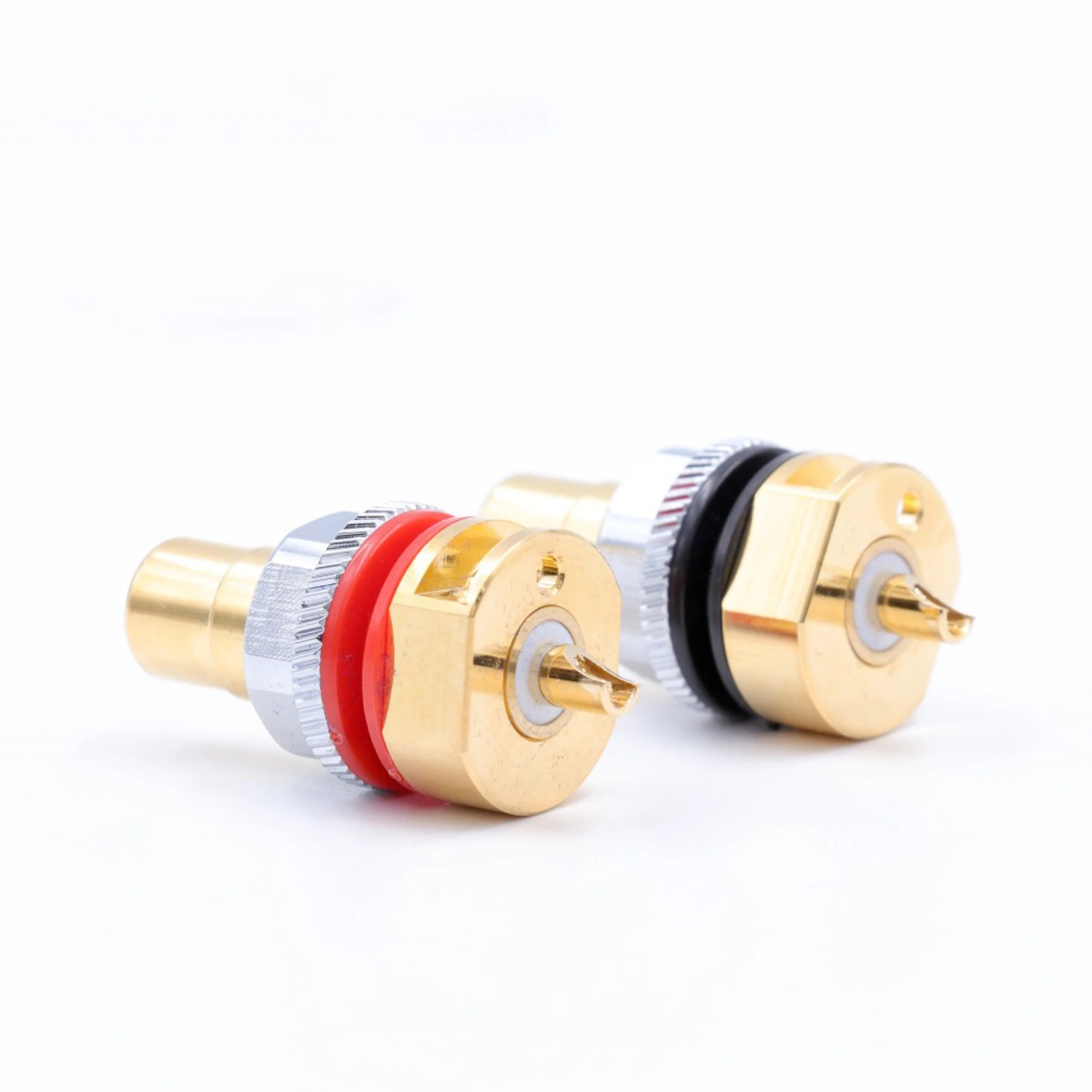 Разъем RCA Выборг High End 99.9998% чистый Медь женский Phono разъем в розетку сигнала коаксиальный Выход Вход усилитель TV DVD