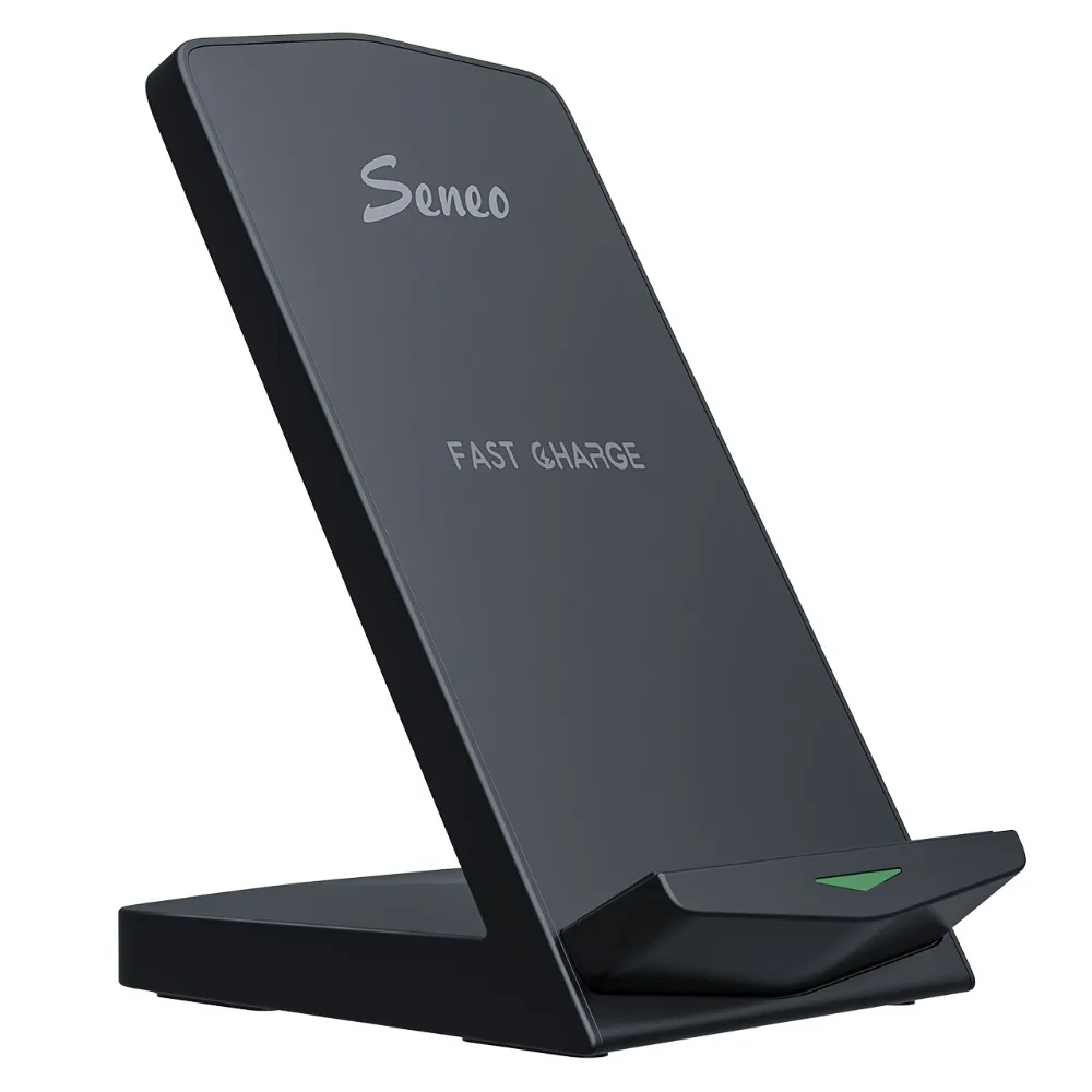 Seneo PA153 Wireless Charger Stand Quick Charger Dock 10W Fast Charging Samsung S10 S9 Note 9 10 7.5W For iPhone 11 XS XR X 8 (11)