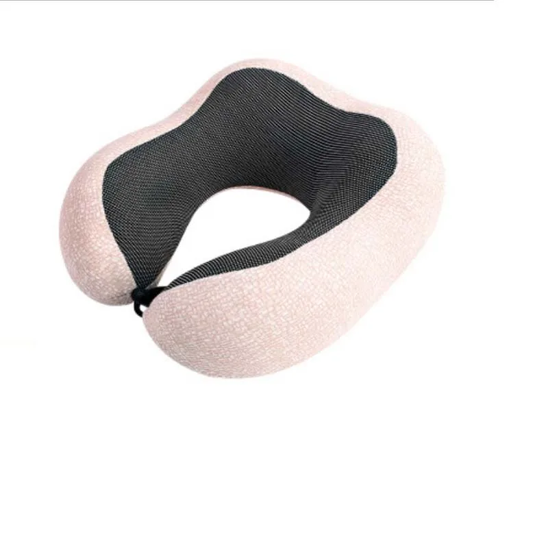 Memory Foam Портативные подушки для шеи путешествия здравоохранения Ортопедическая теплая подушка под голову офисная подушка для отдыха - Цвет: Светло-желтый