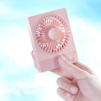 

1Pcs Portable Practical Mini USB Charging Noiseless Desktop Electric Fan Computer Decoration Peripheral New Arrival