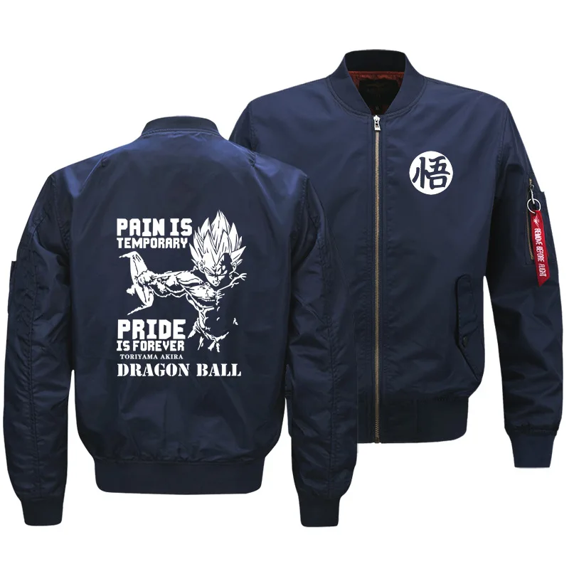 

2018 Autumn New Style Sun Wukong Jacket Autumn And Winter Coat Men's Air Force One Pilots Jacket Dragon Ball Hoodie