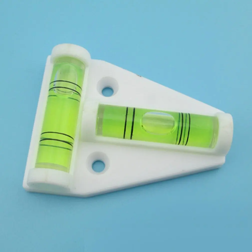 T-Type Spirit Level Plastic Measuring Vertical And Horizontal Adjuster Trailer Motorhome Boat Accessories 1 piece spirit level