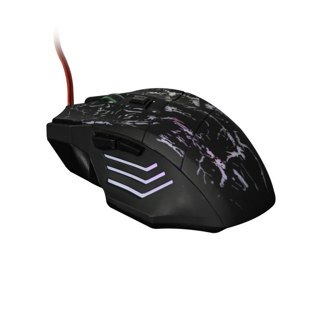 USB Wired Computer Gaming Mouse Breathing Light Optical Mouse Game Mice PC Laptop Desktop Mouse