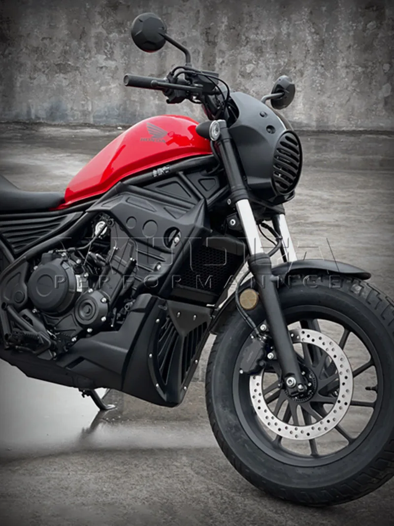 CMX 250 300 500 Scheinwerfer Verkleidung Windschutzscheibe Maske Abdeckung & Kopf Licht Schutz Protector für Honda Rebel CMX300 CMX500 2017-2021 – Detail 13