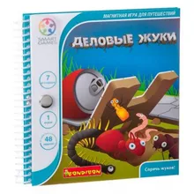 Магнитная игра Деловые жуки Bondibon ВВ0885