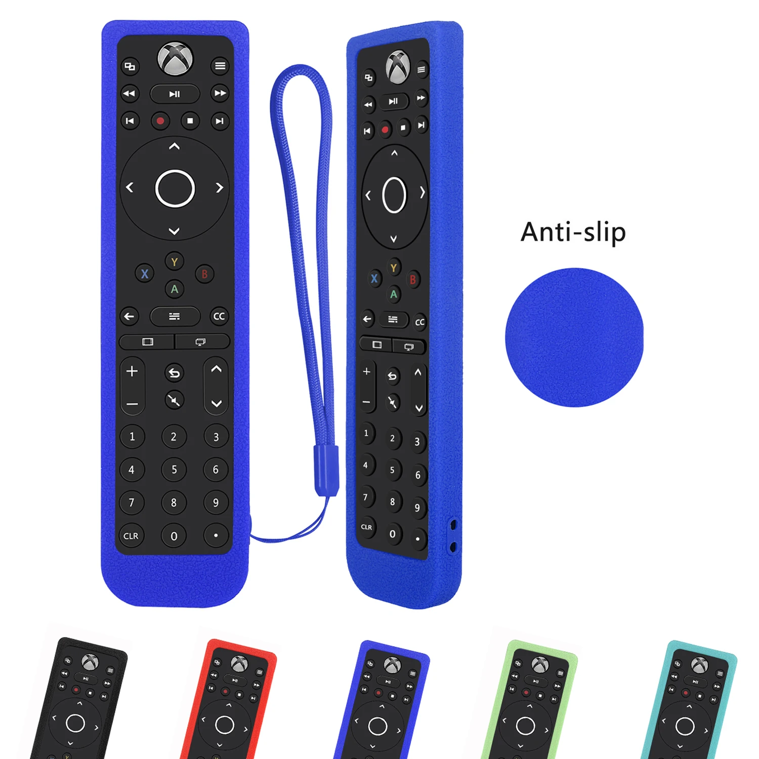 Custodia In Silicone Adatta Per Xbox One Tv Pdp 048-083-Na Blu-Ray E Streaming Media Talon Media Remote Controller Cover Antiurto