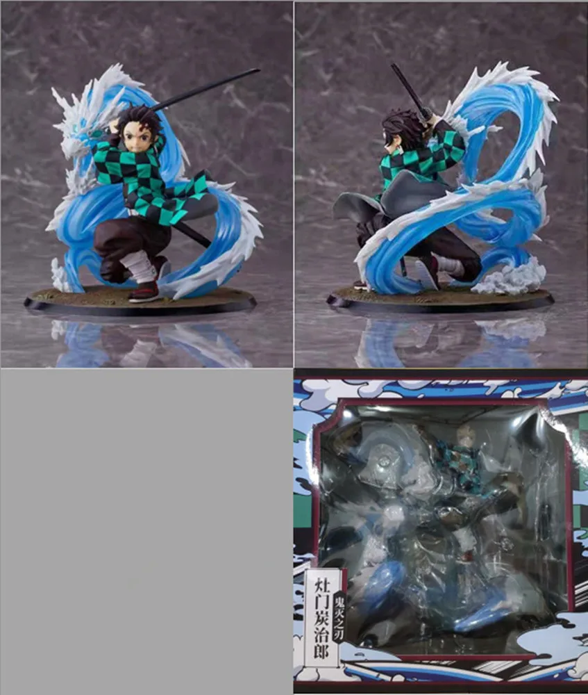 Аниме Статуэтка демон убийца Kimetsu No Yaiba Kamado Tanjirou Agatsuma Zenitsu Kamado Nezuko коллекция фигурок игрушки для подарков