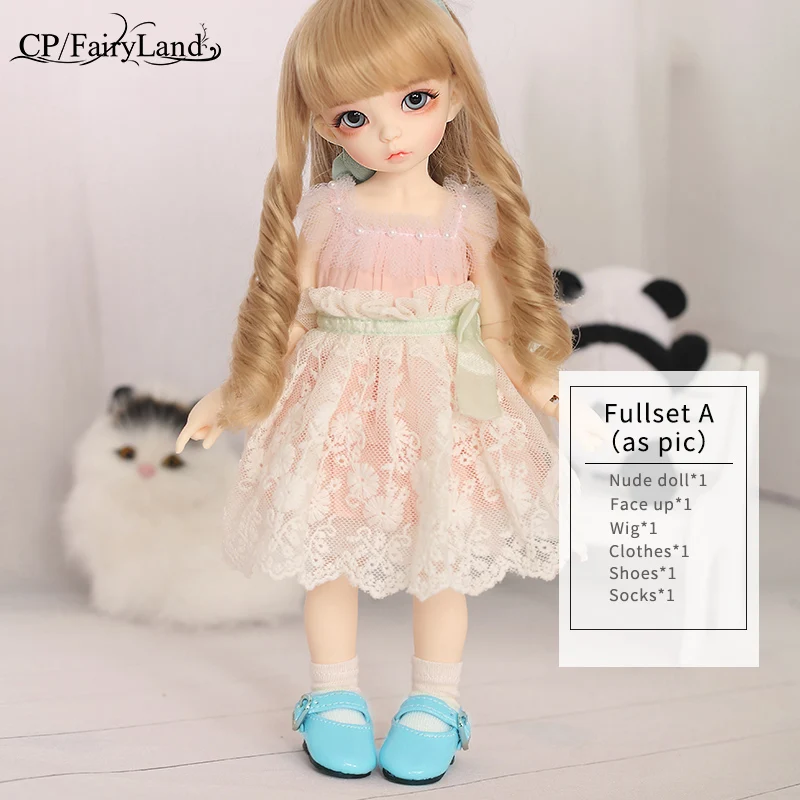 FreeShipping Fairyland Littlefee Ante BJD Dolls Suit Fullset YOSD 1/6 FL Napi Dollmore Luts Sweetest  Multivariant Style