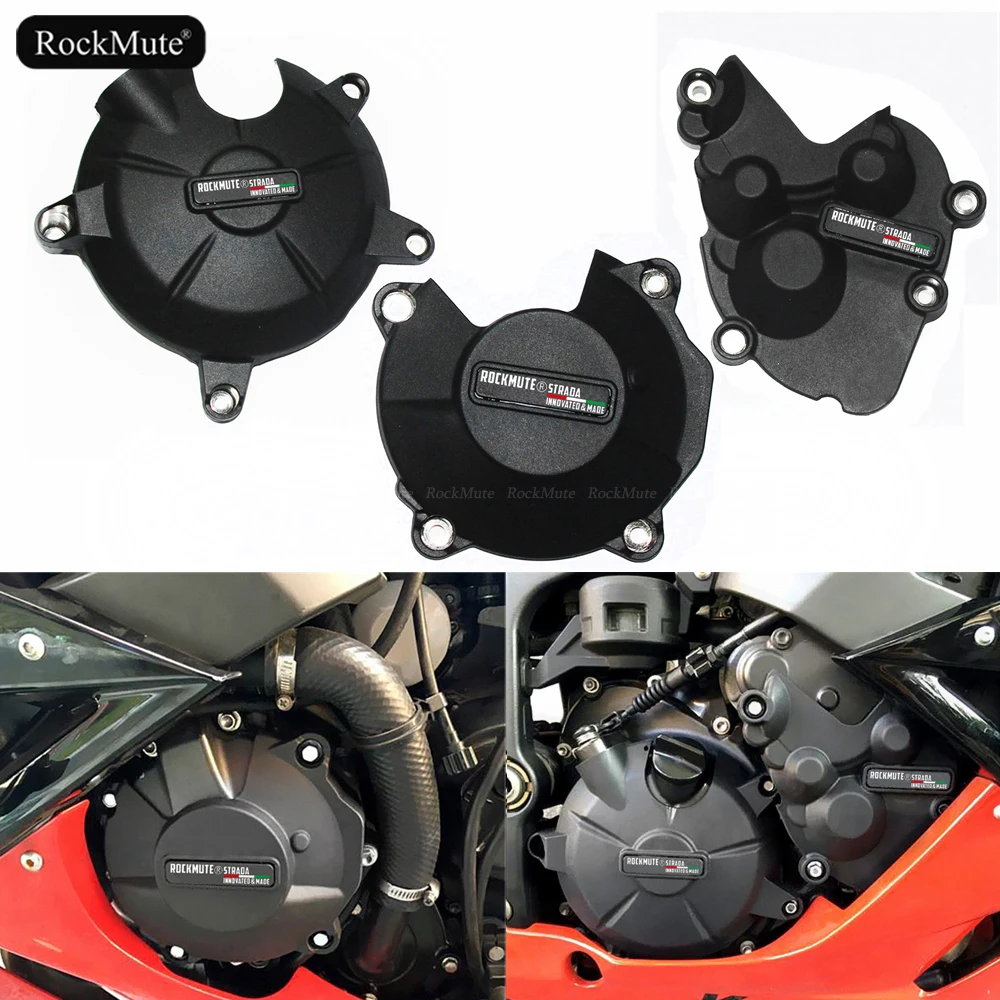 

Engine Guard Cover Protector For Kawasaki ZX-6R ZX6R 2007-2020 Motorcycle Gear Box Case Full Cover Crash Protection NOT GBRacing