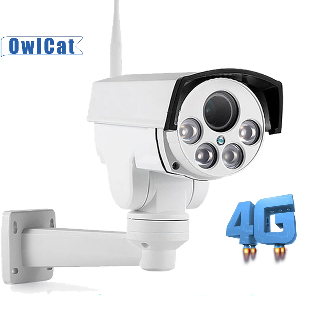 IP камера OwlCat Sony уличная HD 2 Мп 5 МП 3G/4G SIM карта|Камеры видеонаблюдения| |