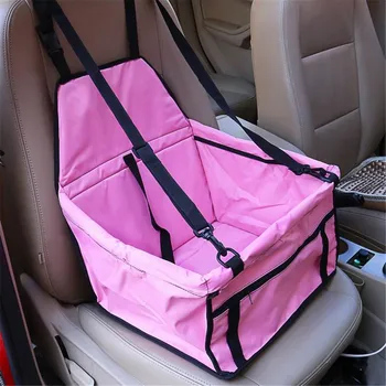 

New Pet Dog Cat Car Seat Bag Carriers Small Animal Mat Blanket Safety Belt Mat Protector Car Travel Accessories Dog Seat Basket