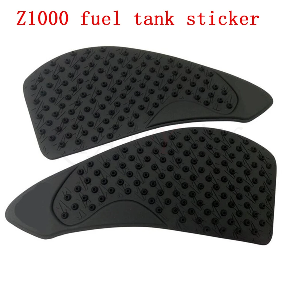 For Kawasaki Z1000 Z 1000 2010-2013 Motorcycle Anti Slip Gas Oil Fuel Tank Pad Protector Knee Traction Side Decal Sticker