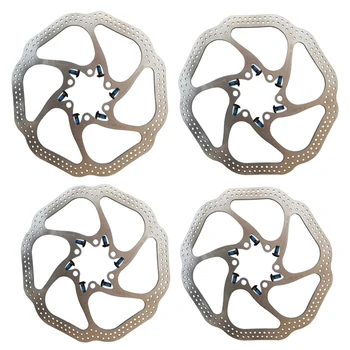

4Pcs Brand New AVID HS1 Brake Rotors Disc 12 Blots BB5/BB7 MTB - 2Pcs 160Mm & 2Pcs 180Mm
