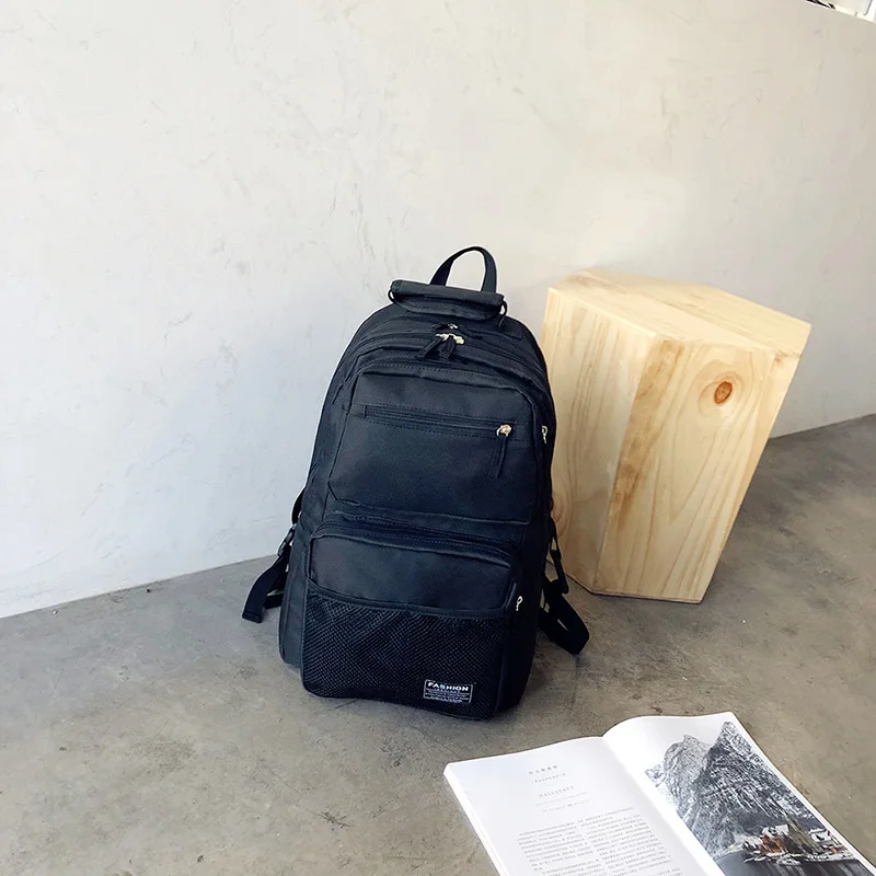 New Waterproof Nylon Backpack for Women Multi Pocket Travel Backpacks Female School Bag for Teenage Girls Laptop Backpack