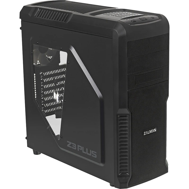 Корпус ATX ZALMAN Z3 Plus, черный