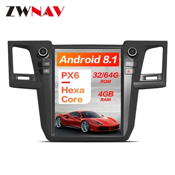 

Android 8.1 4GB RAM Tesla style Car GPS Navigation For Toyota Fortuner 2007-2015 head unit auto multimedia player tape recorder
