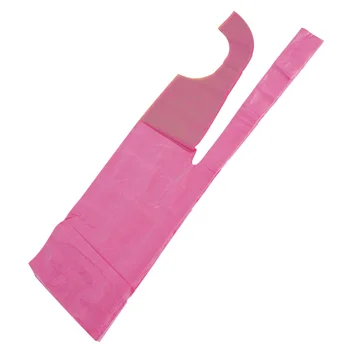 

100pcs Oil Proof Pinafores One-time Waterproof Aprons Dustproof PE Save-all Kitchen Supplies