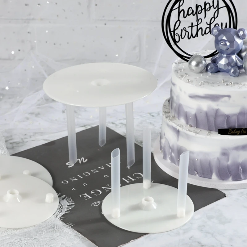 Круглая подставка для десерта, Многоуровневая подставка для свадеб, подставка для тортов на день рождения, подставка для тортов, кухонные инструменты для тортов