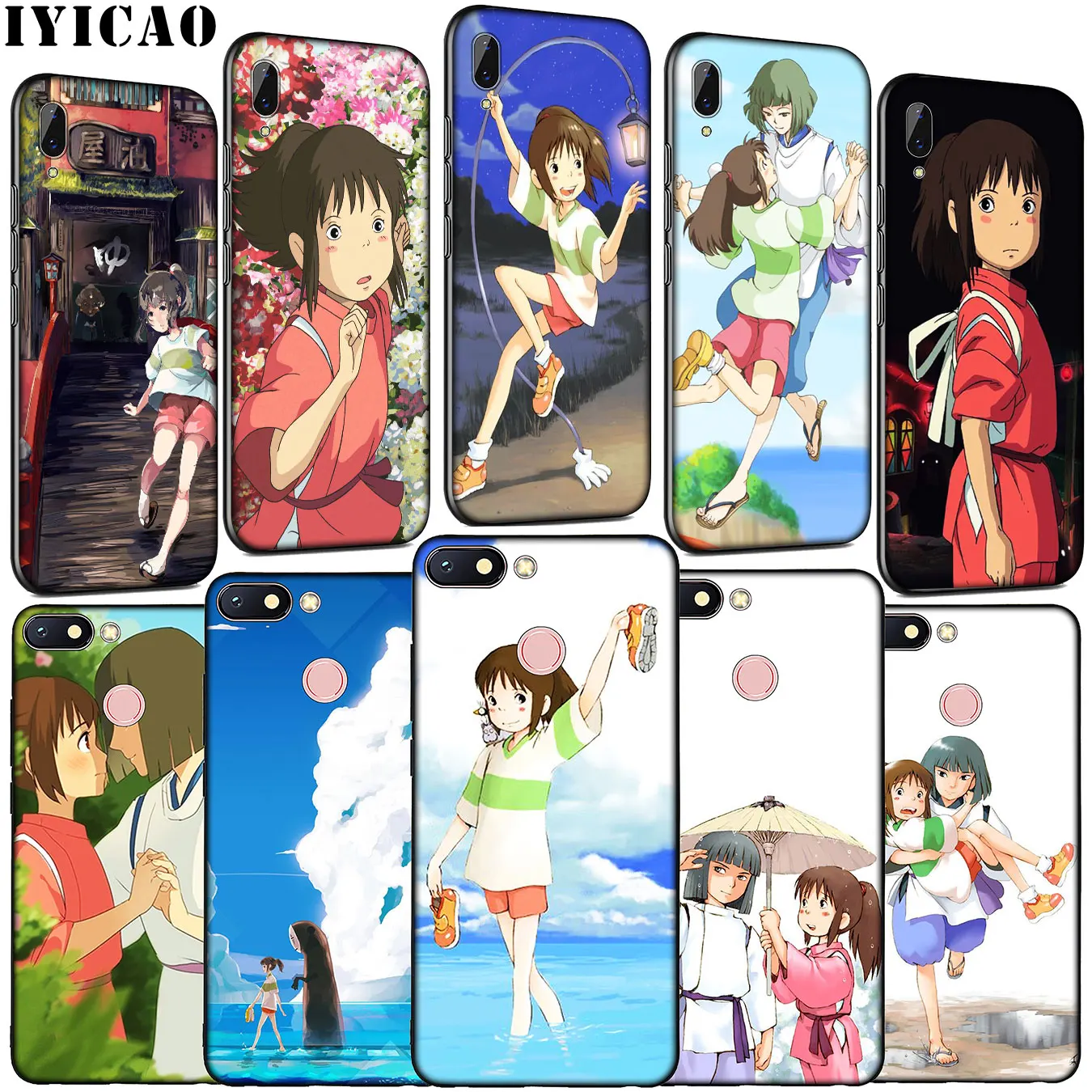 Spirited Away ogino chihiro Soft Silicone Phone Case for Xiaomi Redmi Note 8 8T 8A 7 7A 6 6A 5 5A K30 K20 Pro GO S2 Cover |