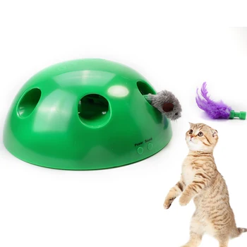 

Cat toy popular pet toy ball with feather automatic cat cat device fun training cat toy for cat pet supplies dropshipping