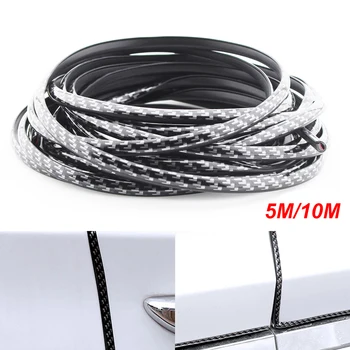 

5/10M Car Door Protector Anti-collision Strip Door Edge Anti-scratch Safety Seal Rubber Protection Styling Molding Car Universal