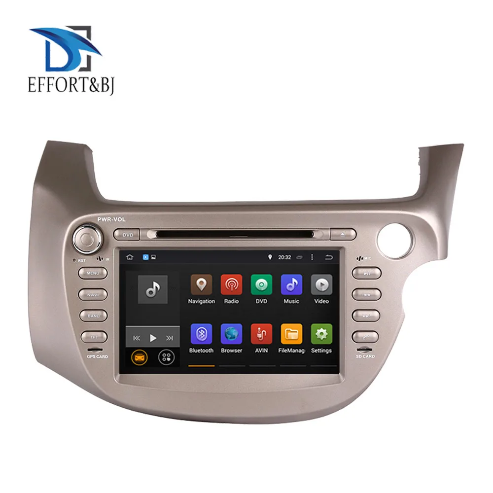 Android 10.0 Octa Core Auto Radio Stereo Multimedia DVD Player For Honda Fit/Jazz 2007-2013 Right Driving Car GPS Navigation | Автомобили