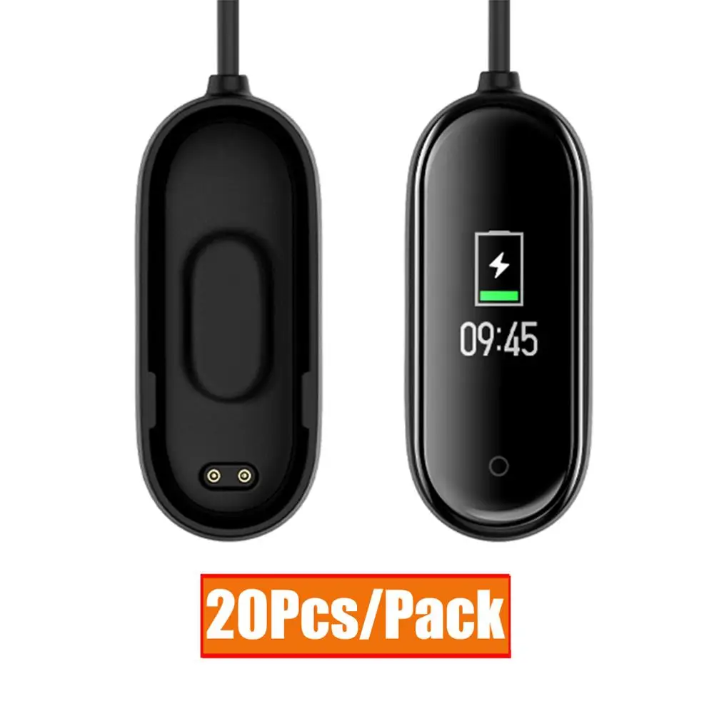 

20Pcs/Pack Cable For Mi Band 4 Charger USB Charging Cable For MiBand 4 Charger Original Miband 4 Smart Wristband Accessories