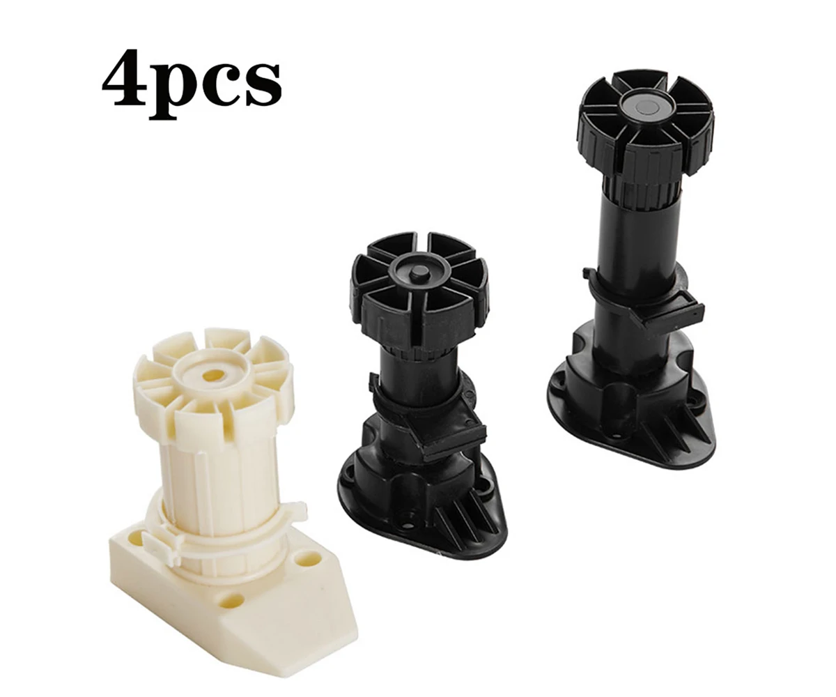 2021 New 4pcs Adjustable Height Cupboard Foot Cabinet Leg，for furniture Kitchen Bathroom sofa legs furniture Replace feet