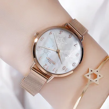 

Disney brand womens wristwatches quartz stainless steel leather ladies watches waterproof diamond fashion female clocks