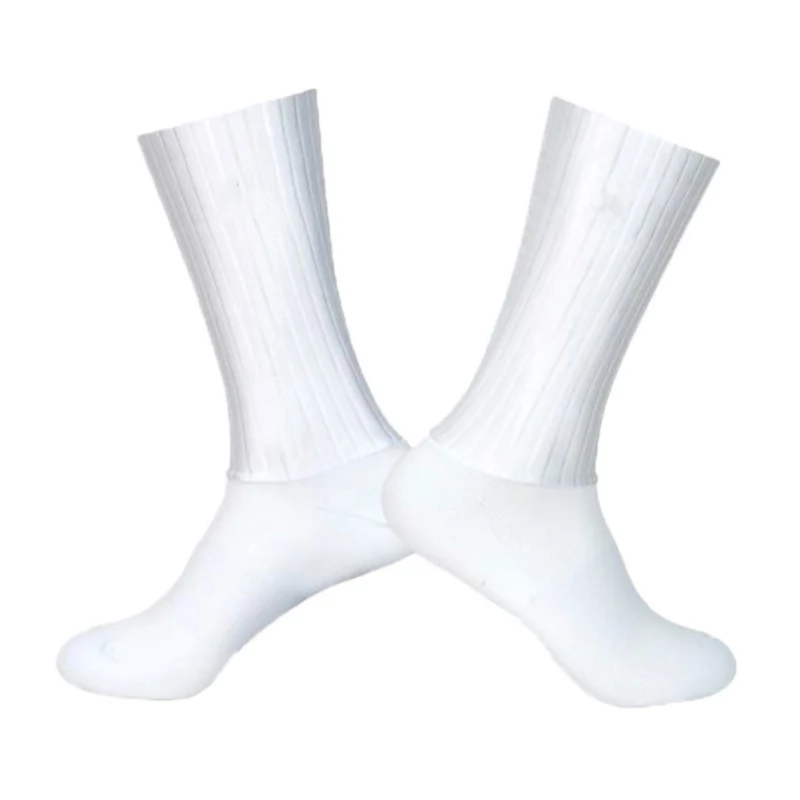 

Durable Anti Slip Silicone Stripe Socks Multipurpose Summer Outdoor Breathable Cycling Football Basketball Running Sports Socks