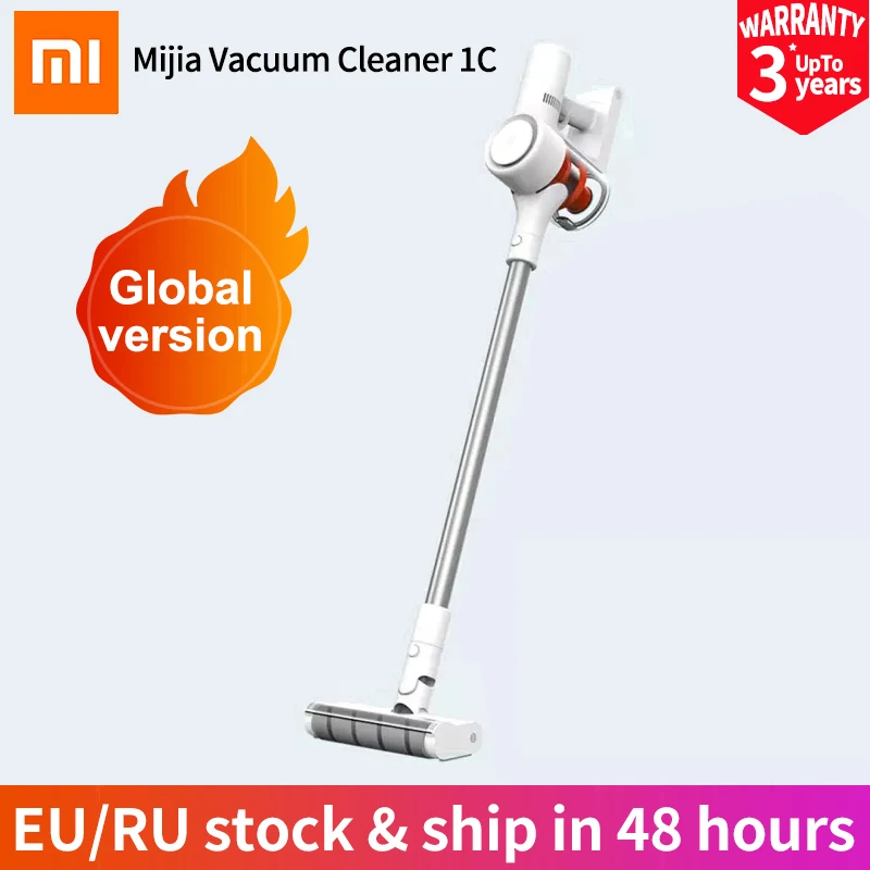 [Версия ЕС] пылесос Xiaomi MIJIA 1C Ручной беспроводной уборки для домашнего ковра 20000Pa