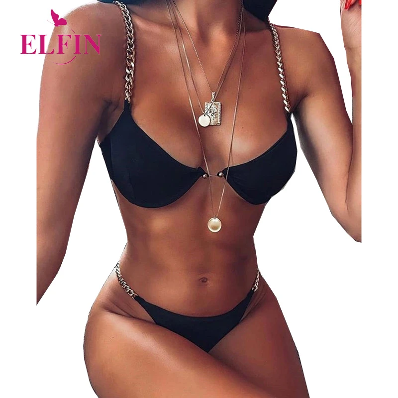 spaghetti strap bikini