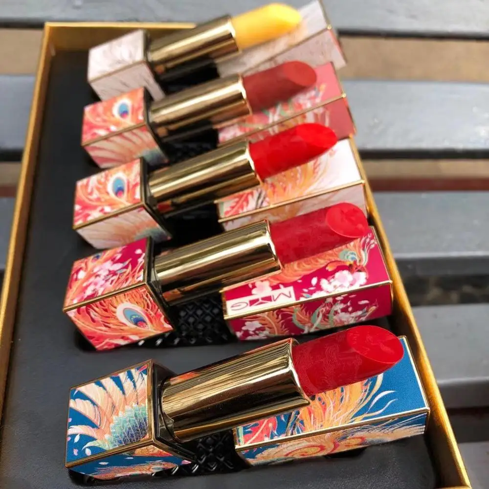 chinese style gift beauty 2020new cosmetics nude lipstick set lipstick suit 5colors great gift chinese style gift beauty 2020new cosmetics nude lipstick set lipstick suit 5colors great gift