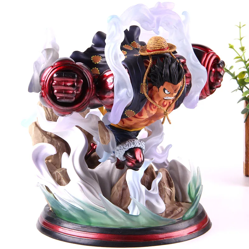 

One Piece Monkey D Luffy Gear Fourth Bound Man GK Statue Cartoon Anime Figures PVC Action Figure Collectible Model Toy Gift Boys
