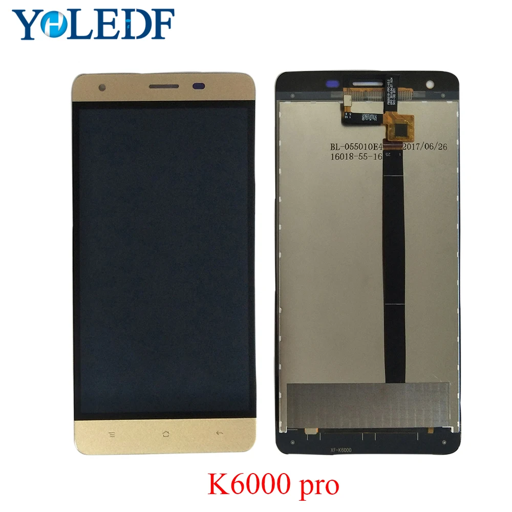 Оригинальный ЖК дисплей для Oukitel K6000 Pro мобильного телефона LCDs кодирующий